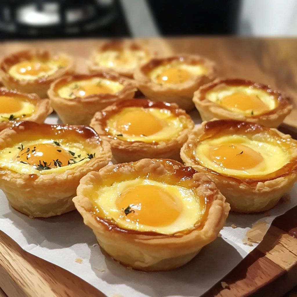 Mini Egg Pies - cookingheavenly