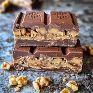 Chocolate Peanut Butter Kit Kat Crunch Bars with rich chocolate coating and peanut butter filling.