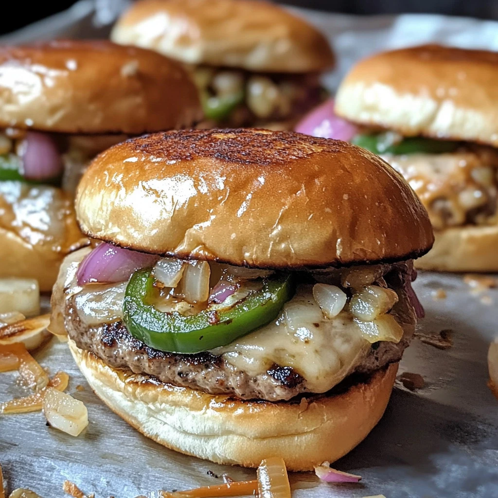 Delicious jalapeño-onion smash burgers ready to be served on a grill