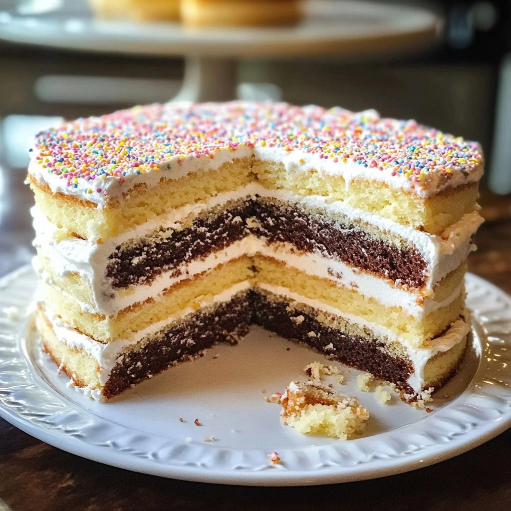Delicious Neiman Marcus Cake displayed elegantly for a special occasion