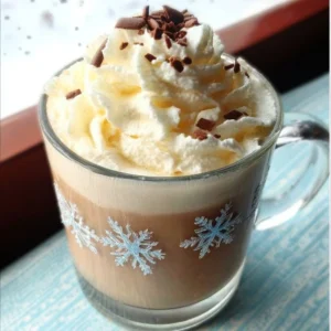 Drunken Snowman Christmas cocktail with Baileys for festive celebrations