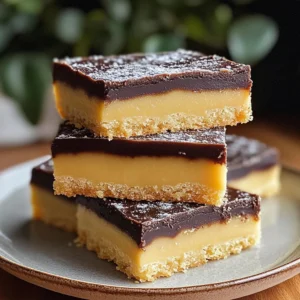 Delicious Millionaire's Shortbread with layers of caramel and chocolate