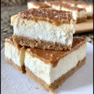 No Bake Keto Churro Cheesecake Bars topped with cinnamon and sugar free toppings