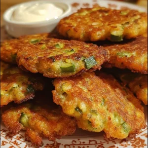 Crispy okra and green tomato fritters served on a plate