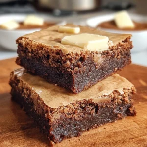 Delicious homemade vanilla brownies on a plate