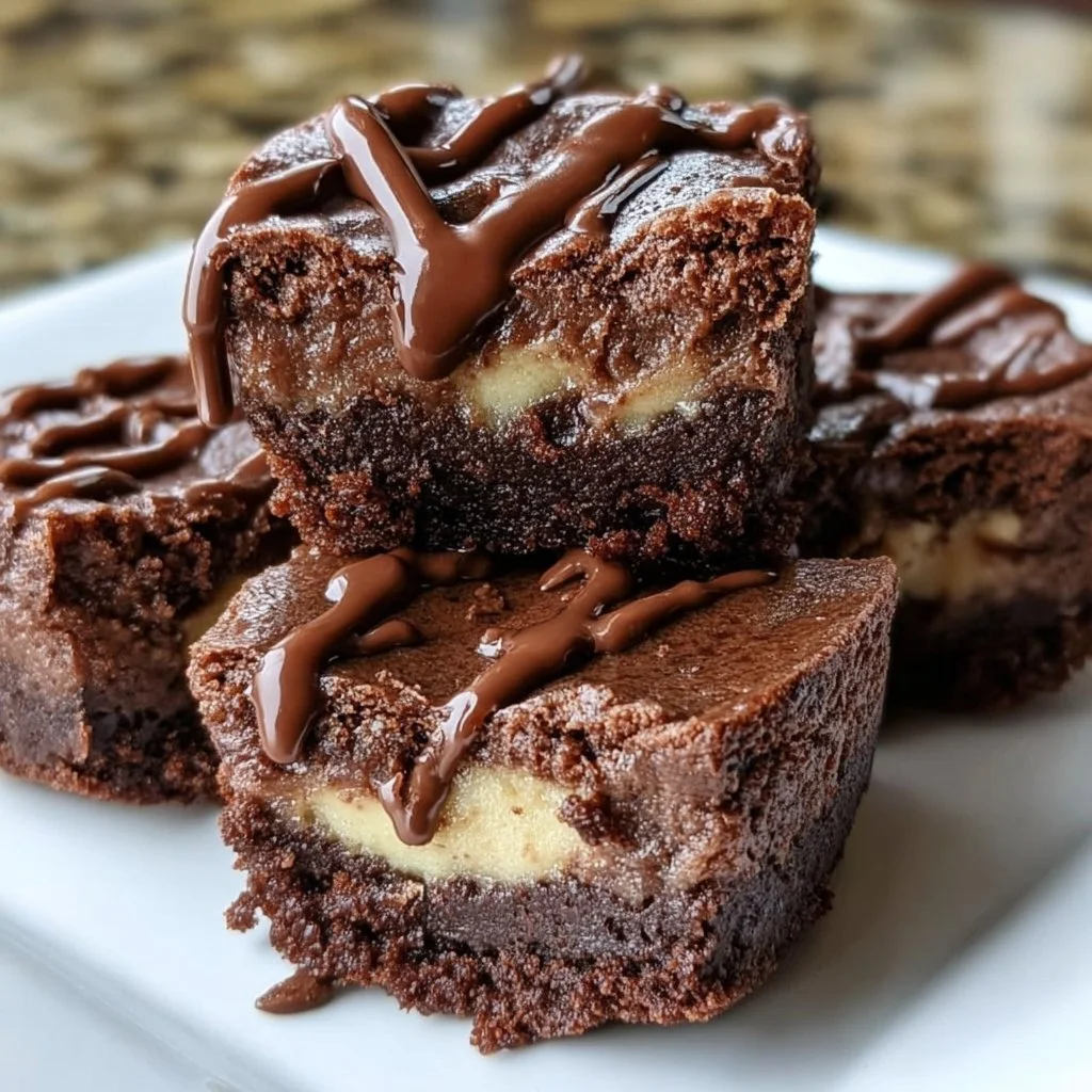 Delicious chocolate cheesecake bites arranged on a platter