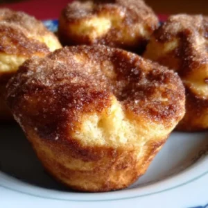 Delicious cinnamon sugar French toast muffins in a cupcake liner
