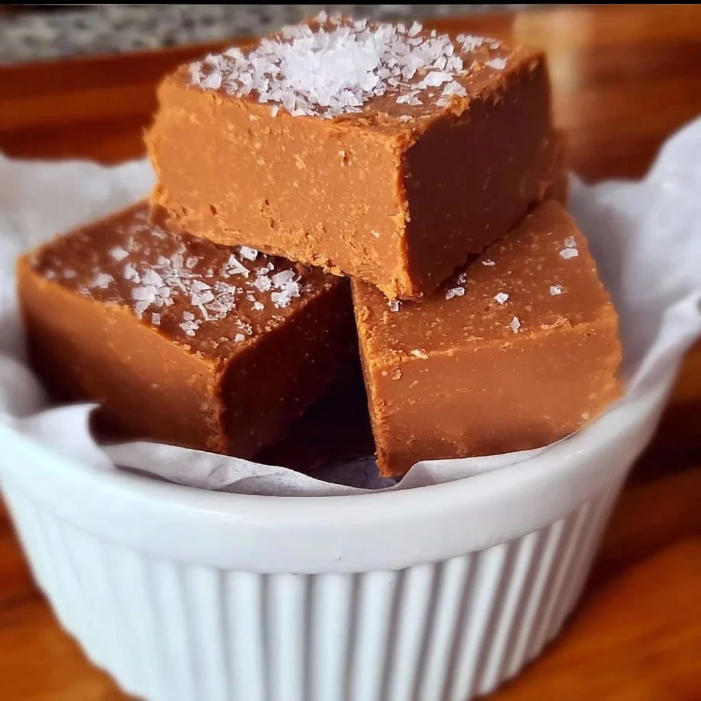 Delicious 2 ingredient healthy fudge ready to enjoy as a guilt-free treat.
