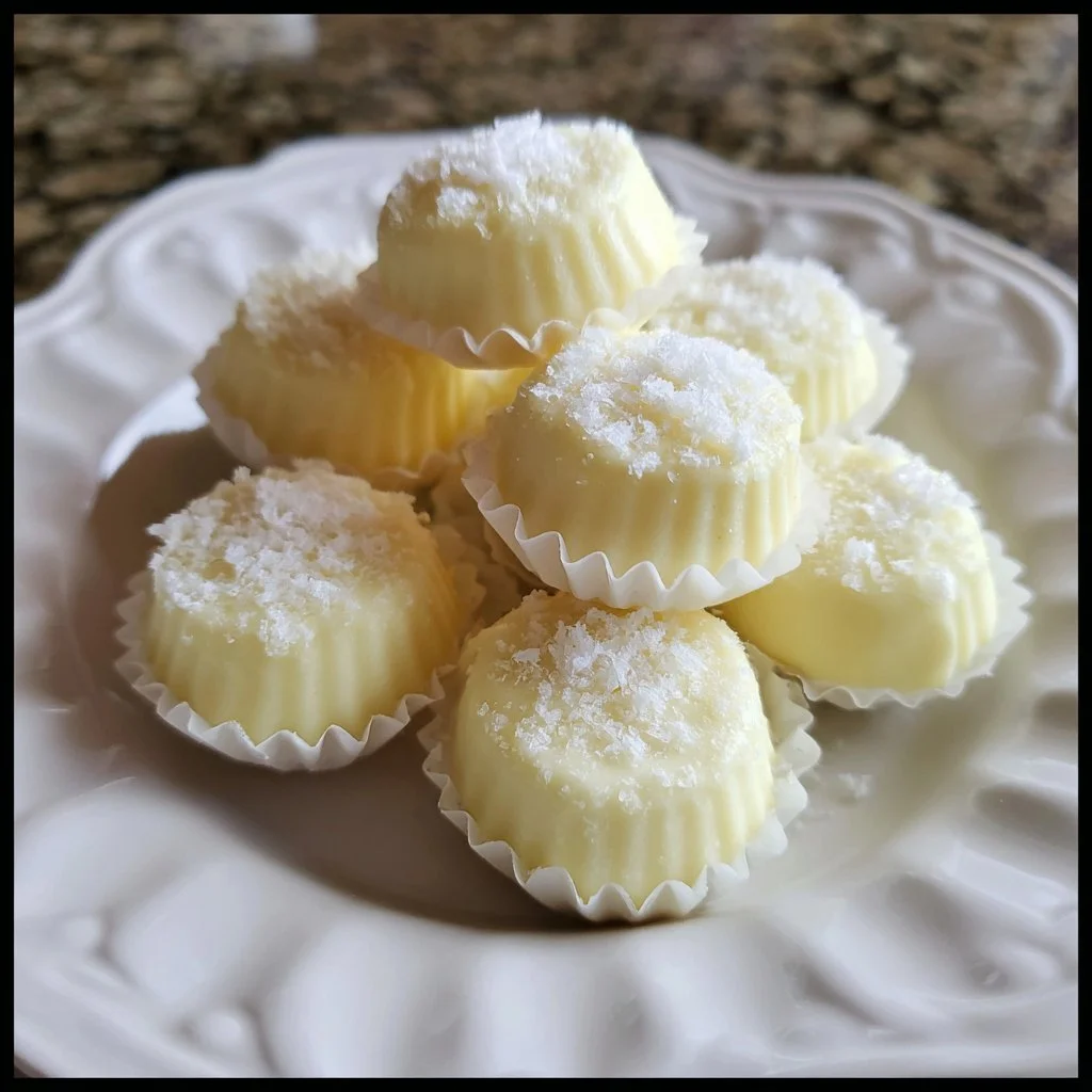 Delicious homemade butter mints ready to serve in a decorative bowl.