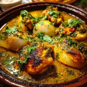 Kuku Paka dish featuring chicken cooked in coconut sauce