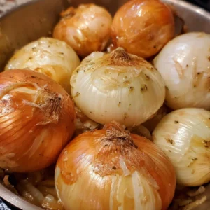 Freshly harvested Tennessee onions ready for cooking and recipes.