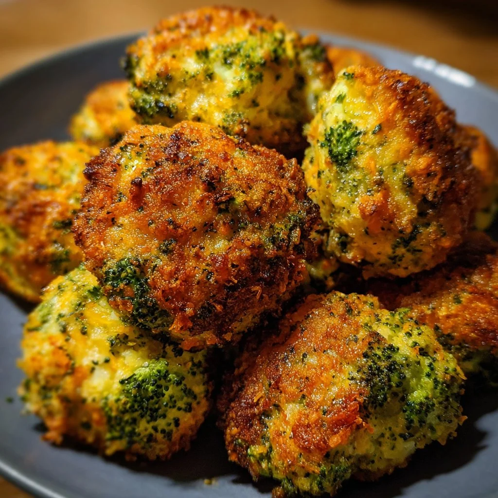 Crispy Broccoli Cheese Balls served as a tasty appetizer