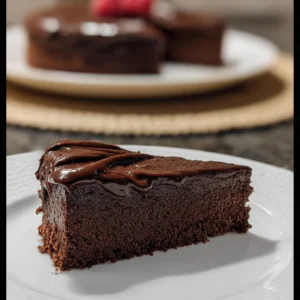 Flourless keto chocolate delight dessert with rich cocoa flavor