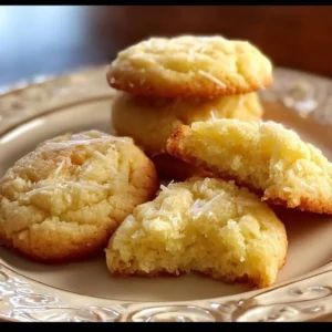 Kentucky Butter Cake Cookies showcasing a buttery, decadent dessert treat