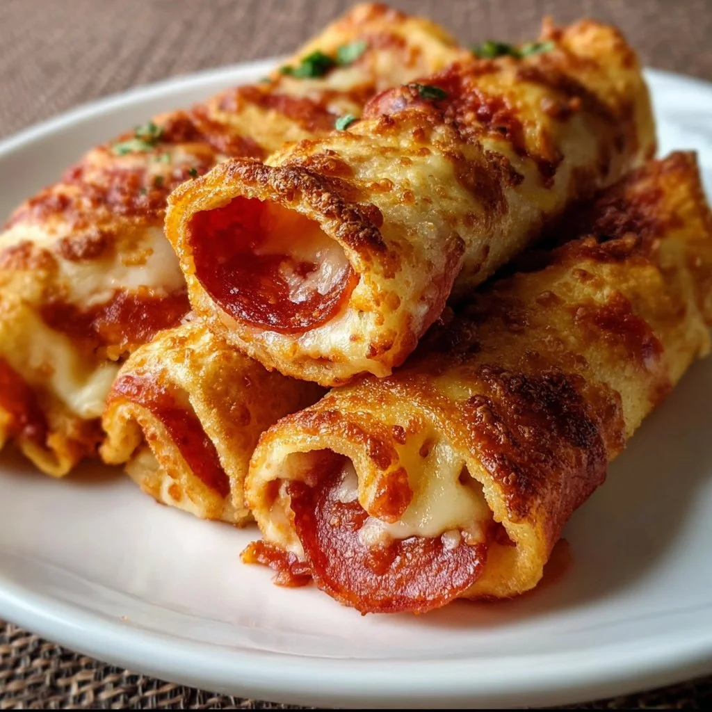 Delicious Keto Pepperoni Cheese Roll-Ups for a low-carb snack option