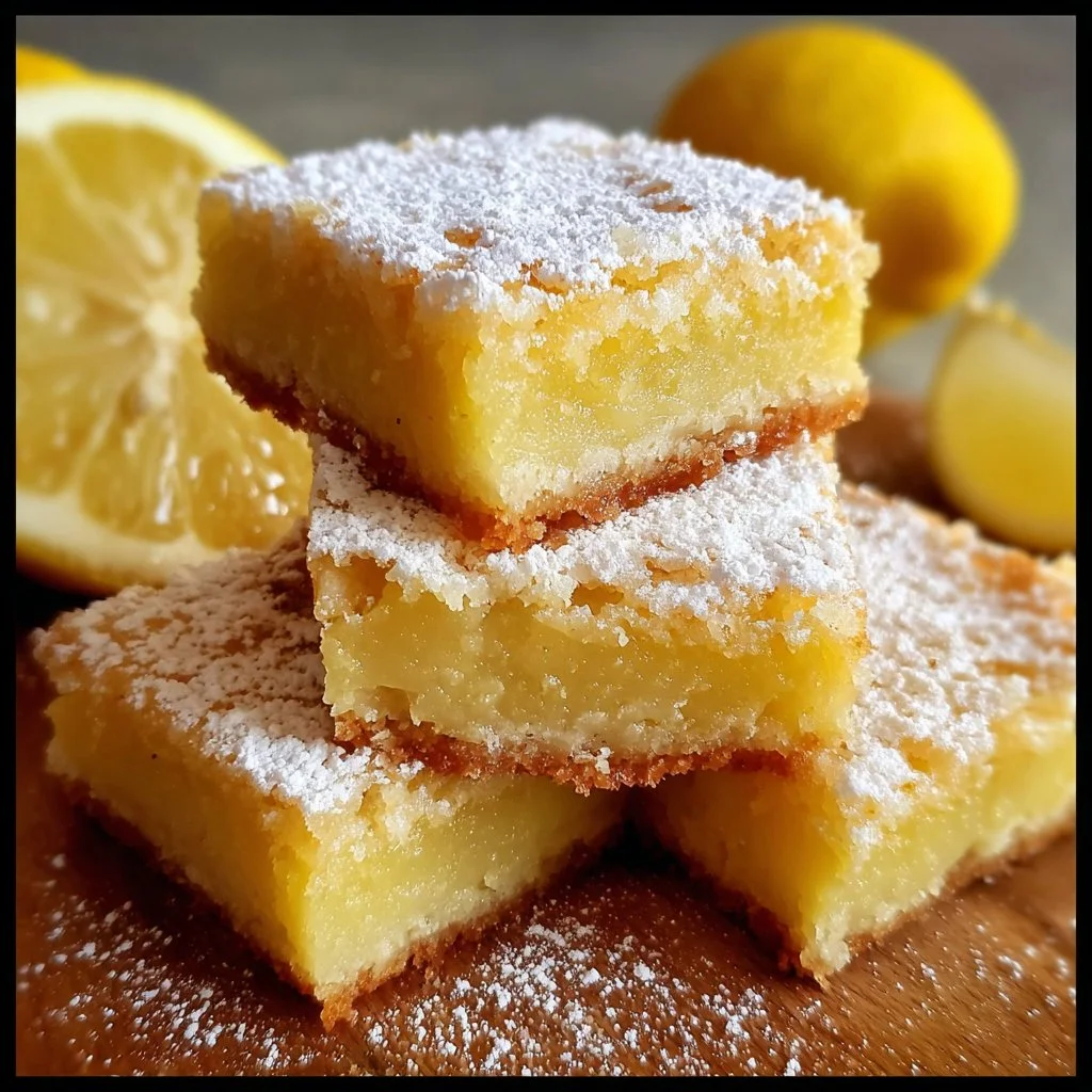 Delicious Lemon Brownie Bars served on a plate with lemon zest garnish.