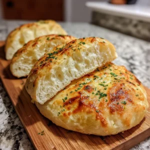 Freshly baked no-knead Turkish bread loaf on a wooden table
