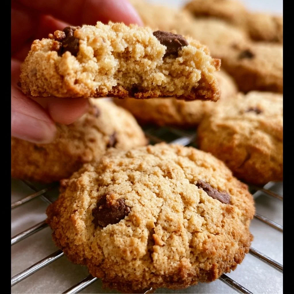 Soft and chewy keto cookies for a low-carb diet