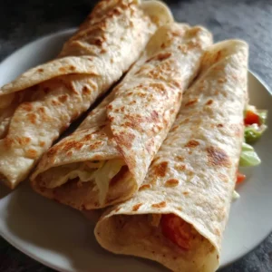 Three ingredient gluten free wraps made with natural ingredients
