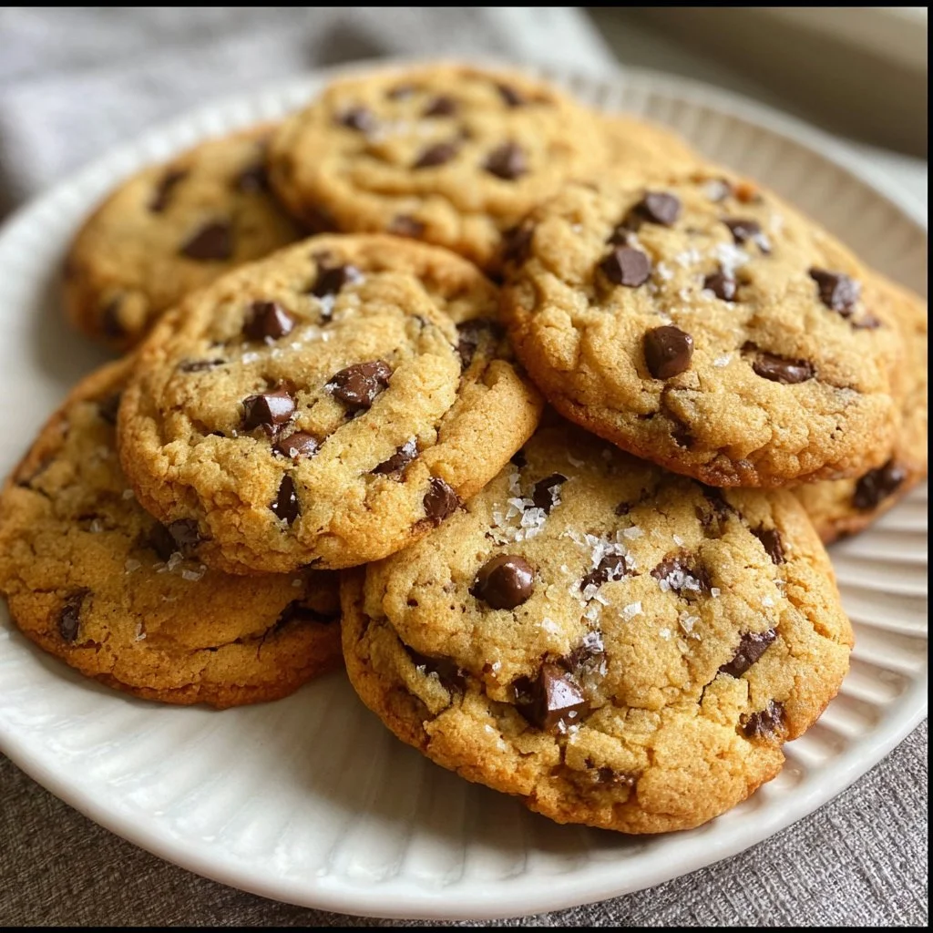 Gluten-free chocolate chip cookies freshly baked and ready to enjoy