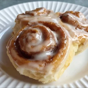 Delicious gluten-free cinnamon rolls topped with icing