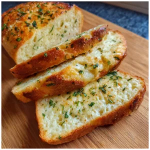 A loaf of gluten free potato bread, sliced and served with butter.