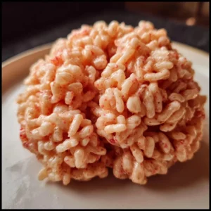 Creative Rice Krispies brains dessert for Halloween celebrations.