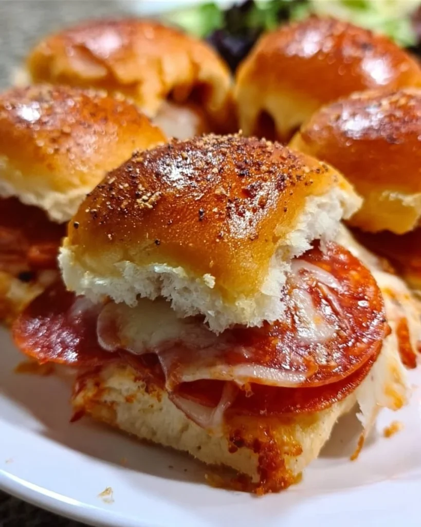 Beef Pepperoni Pizza Sliders - Halal deliciousness for every occasion