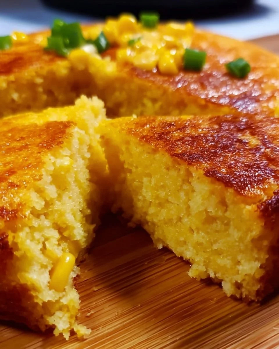 Delicious homemade Navajo cornbread served fresh from the oven.
