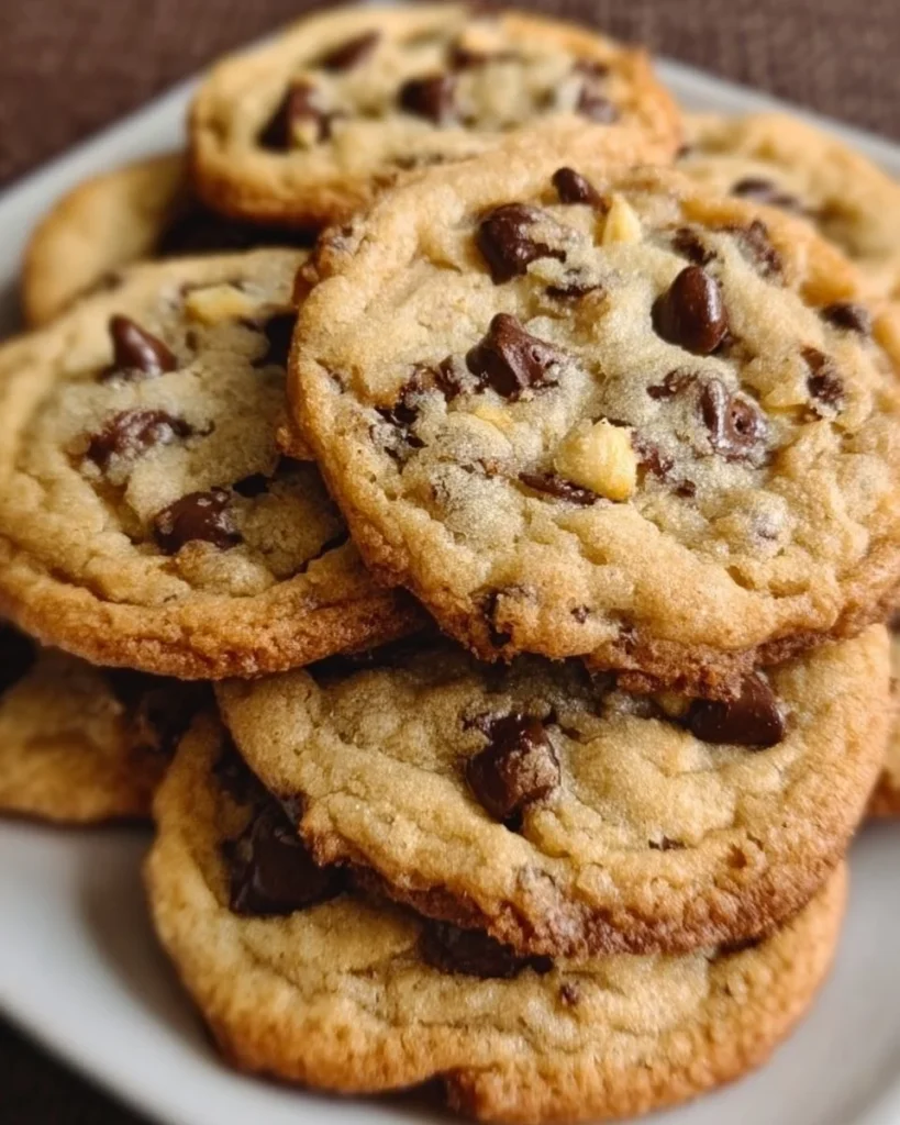 Classic Toll House chocolate chip cookies baked to perfection