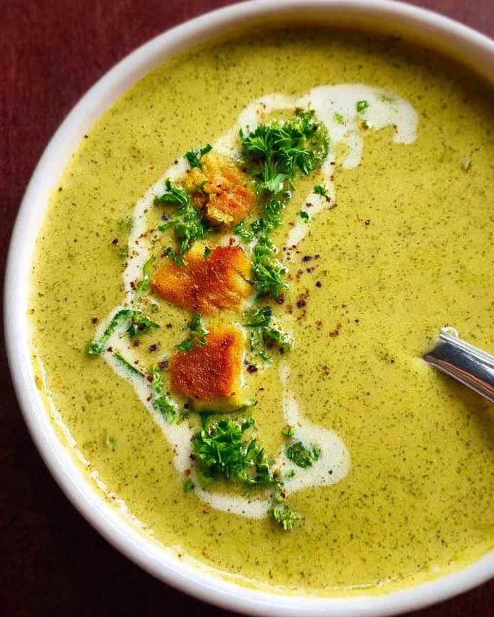 Creamy Zucchini Soup