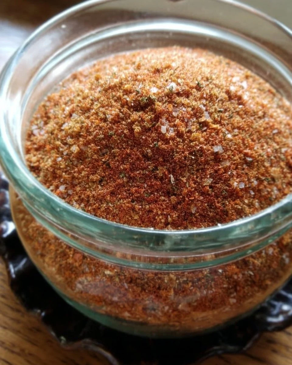 Bowl of easy homemade taco seasoning mix with spices