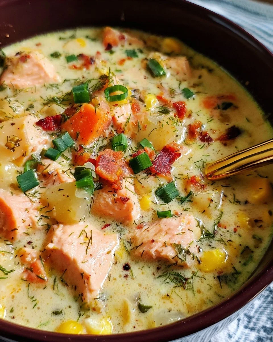 Easy Salmon Chowder