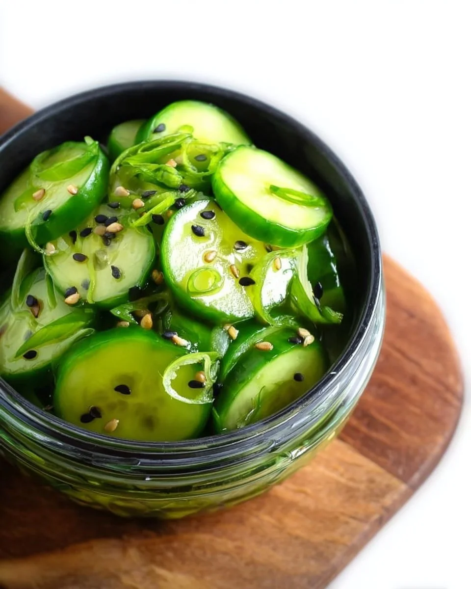 Japanese Quick Pickled Cucumbers