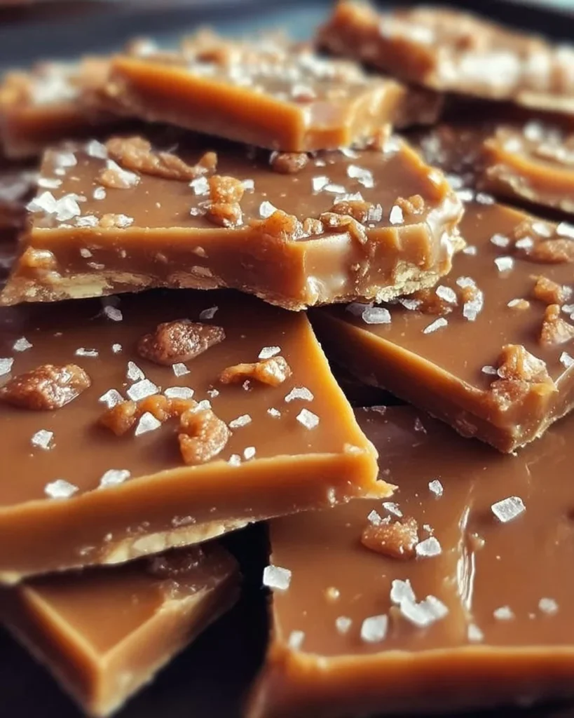 Decadent melt-in-your-mouth Georgia Toffee candy on display