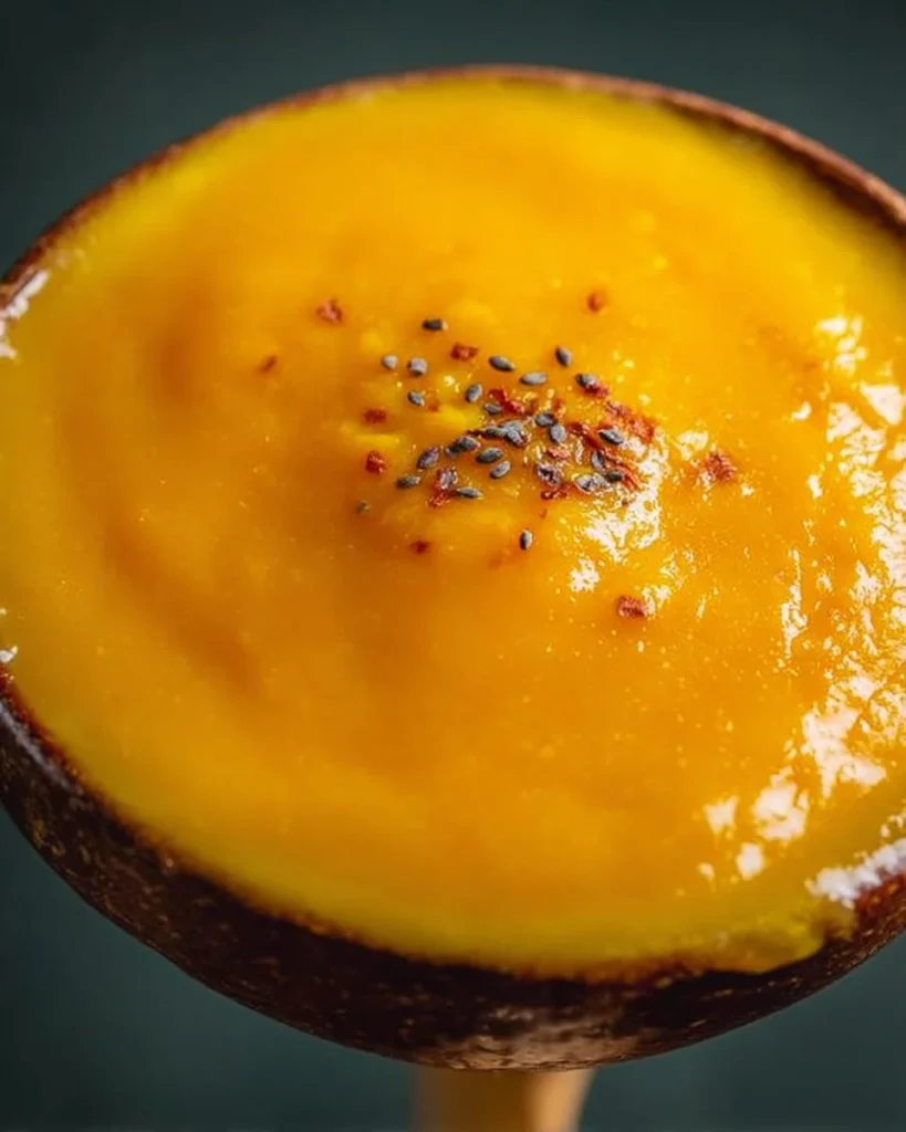 Delicious pumpkin soup made with canned pumpkin for a quick fall dish