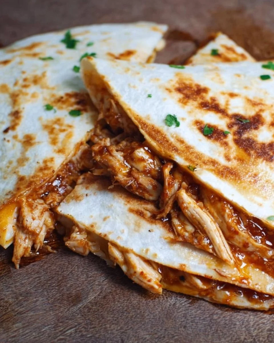 BBQ Chicken Quesadilla