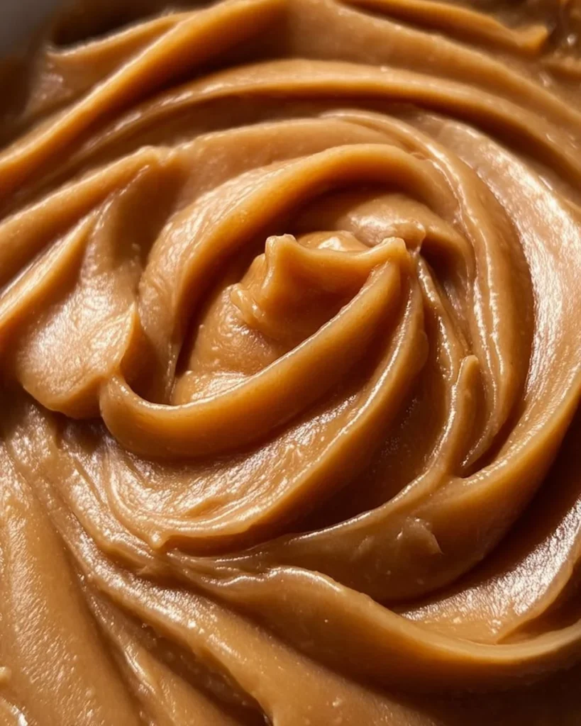 Delicious brown sugar caramel frosting on a cupcake