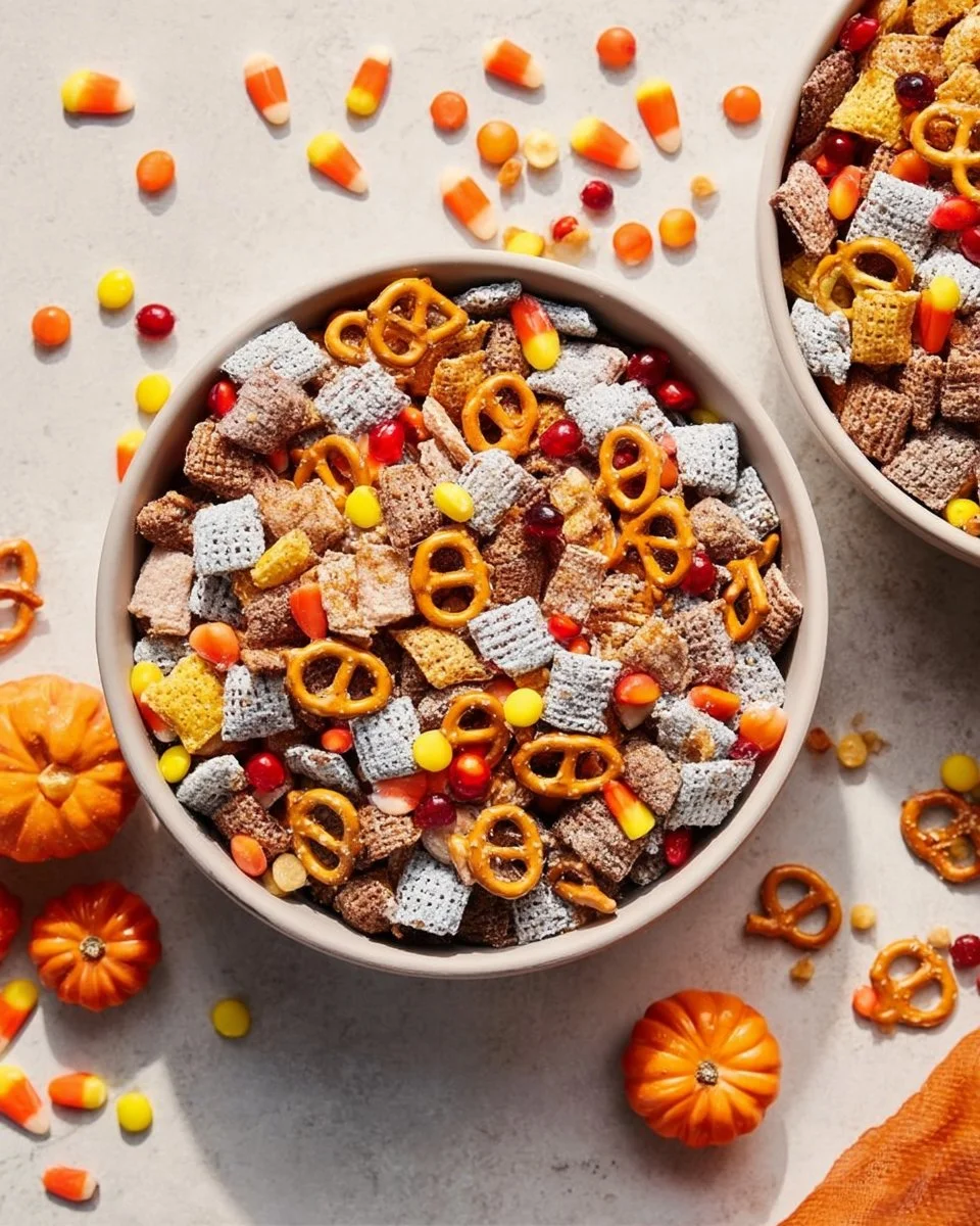 Caramel Chocolate Muddy Buddies