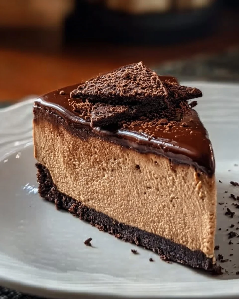 Chocolate Espresso Cheesecake