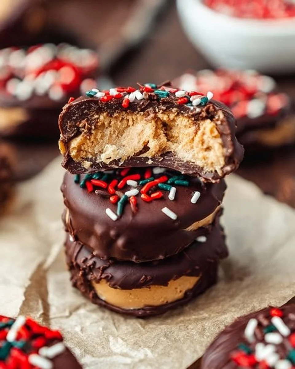 Chocolate Peanut Butter Stacks