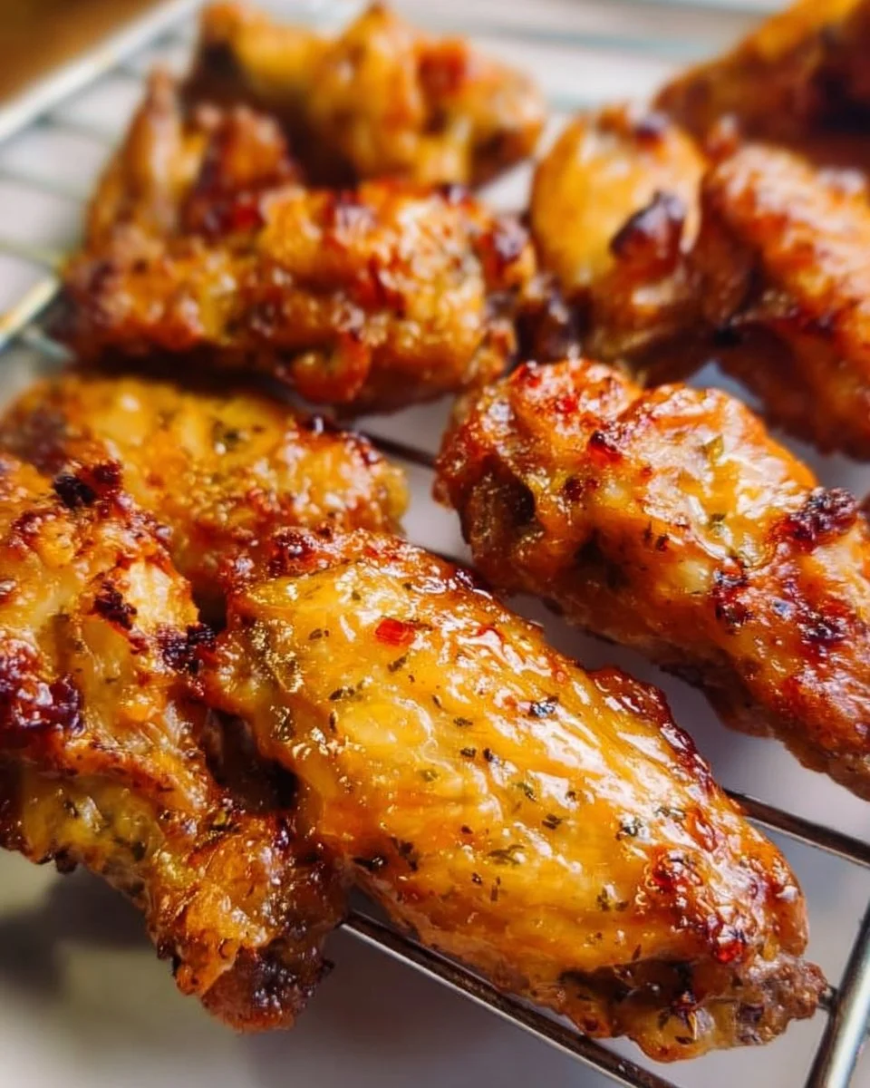 Crispy Oven Baked Chicken Wings