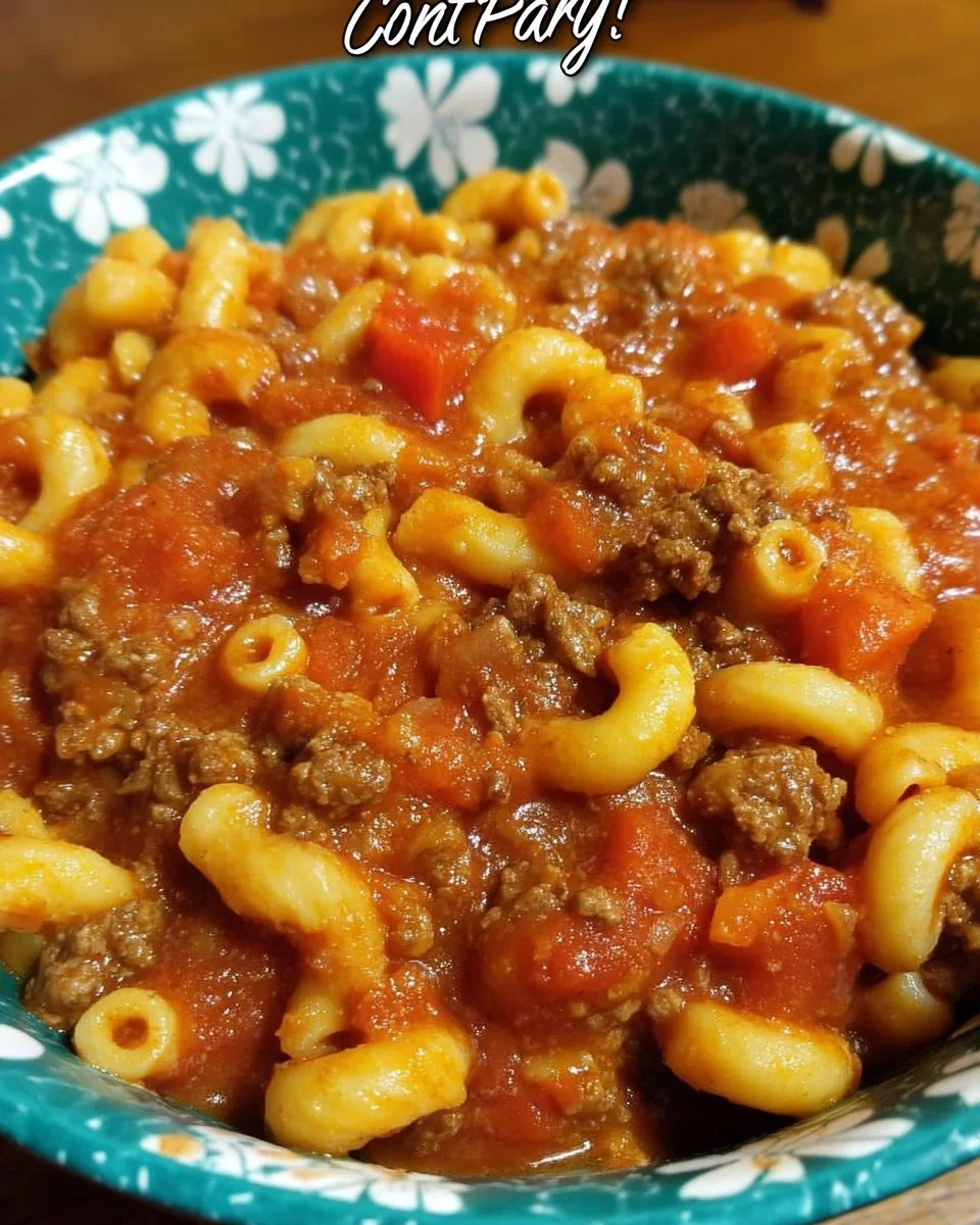 Crock Pot American Goulash