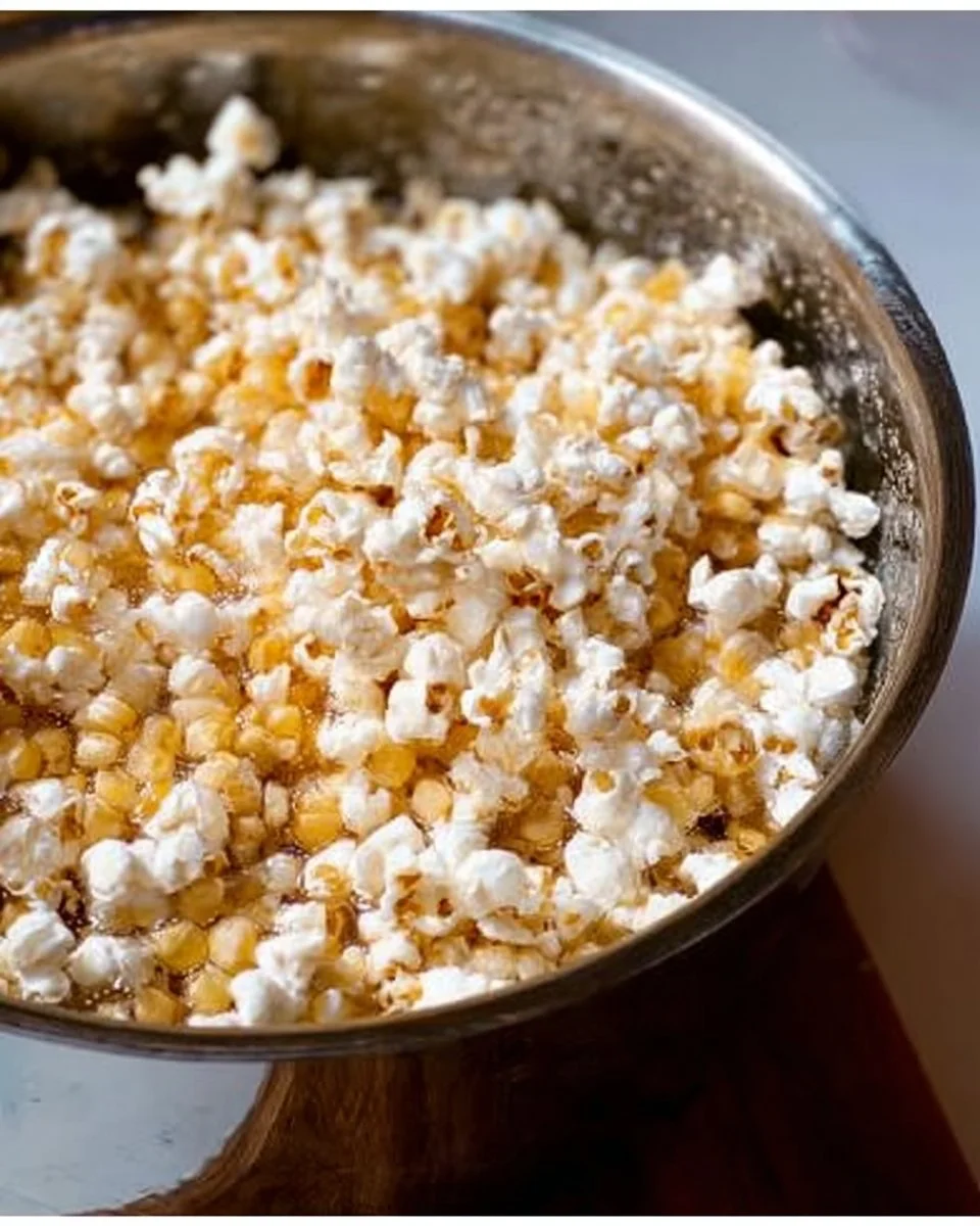 Easy and Delicious Coconut Oil Popcorn