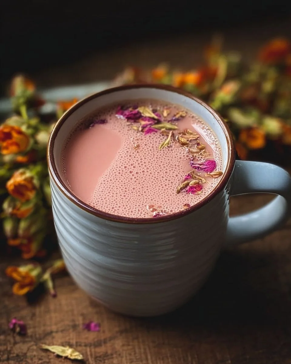 Easy Kashmiri Pink Chai Tea Recipe
