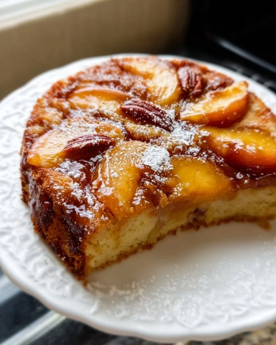 Fresh Peach Cake