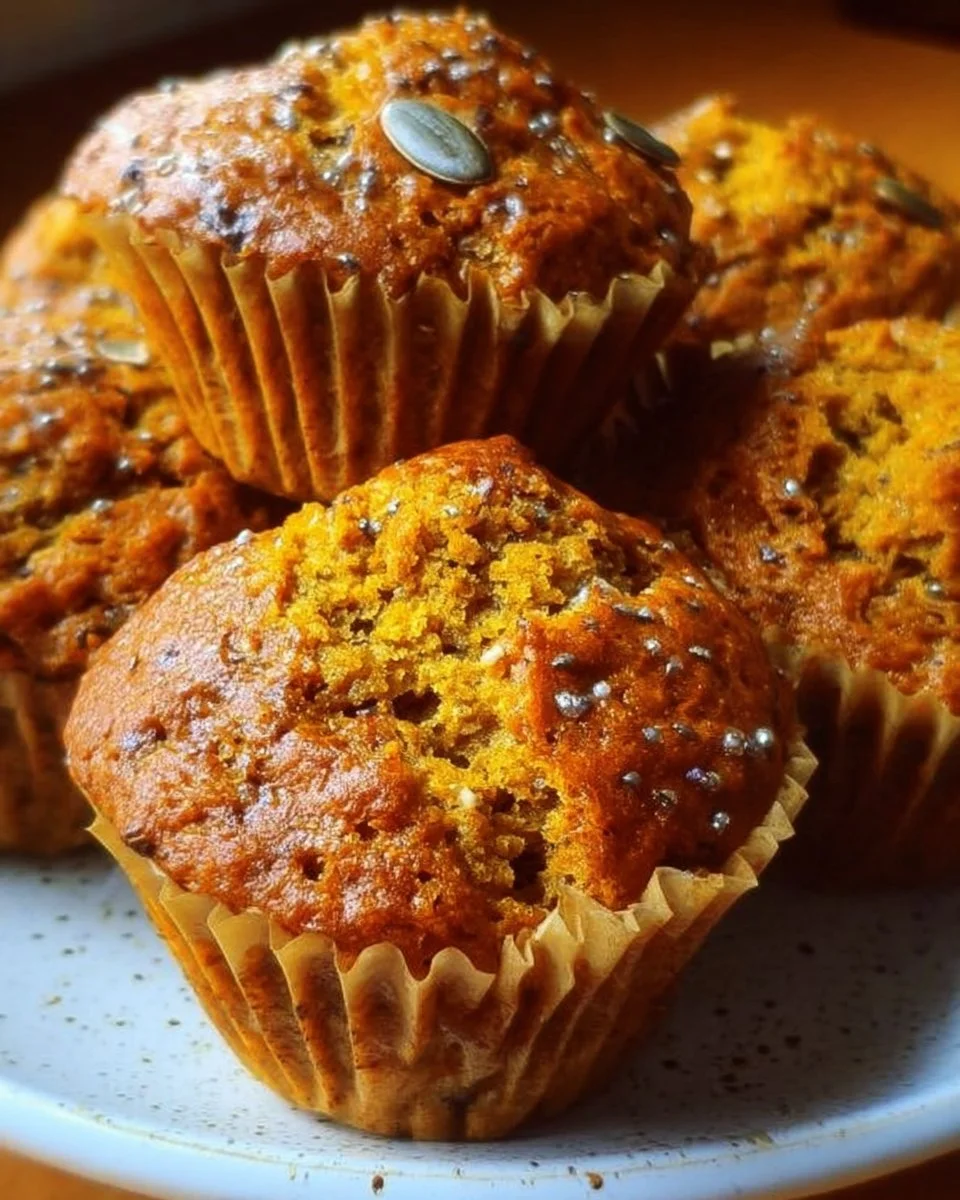 Low-Calorie, High-Protein Pumpkin Muffins