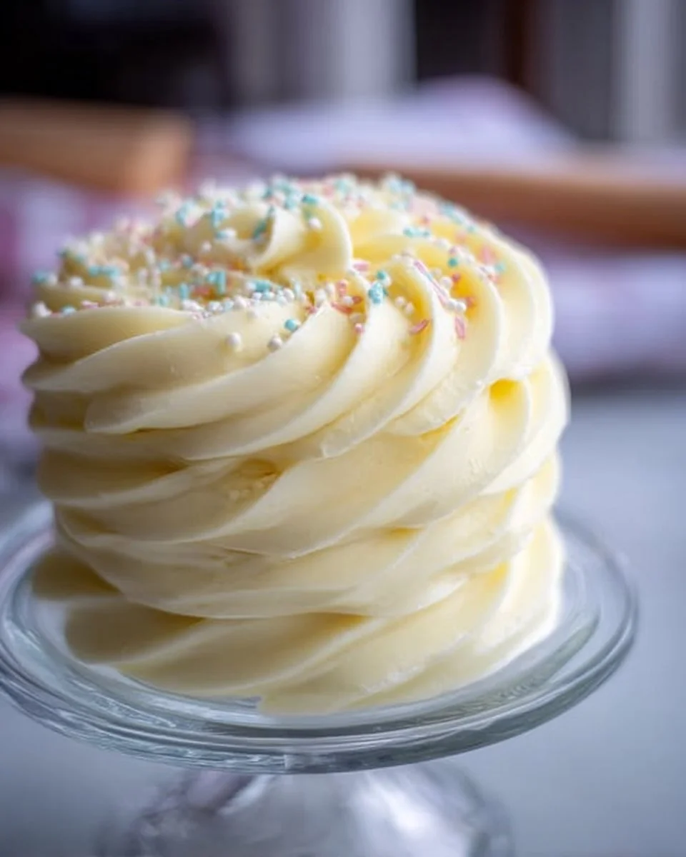 Delicious homemade perfect vanilla frosting for cakes and cupcakes