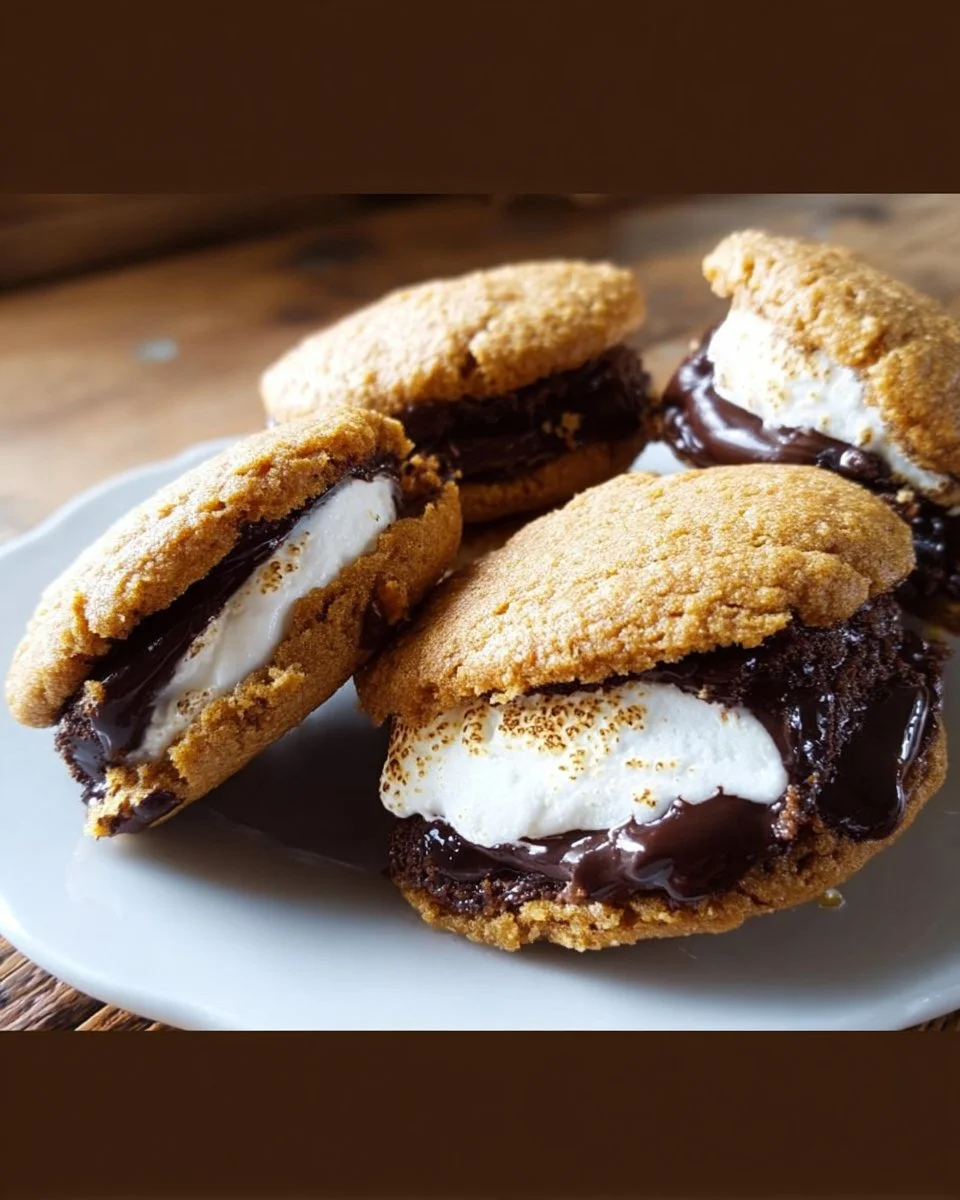 S'mores Whoopie Pies