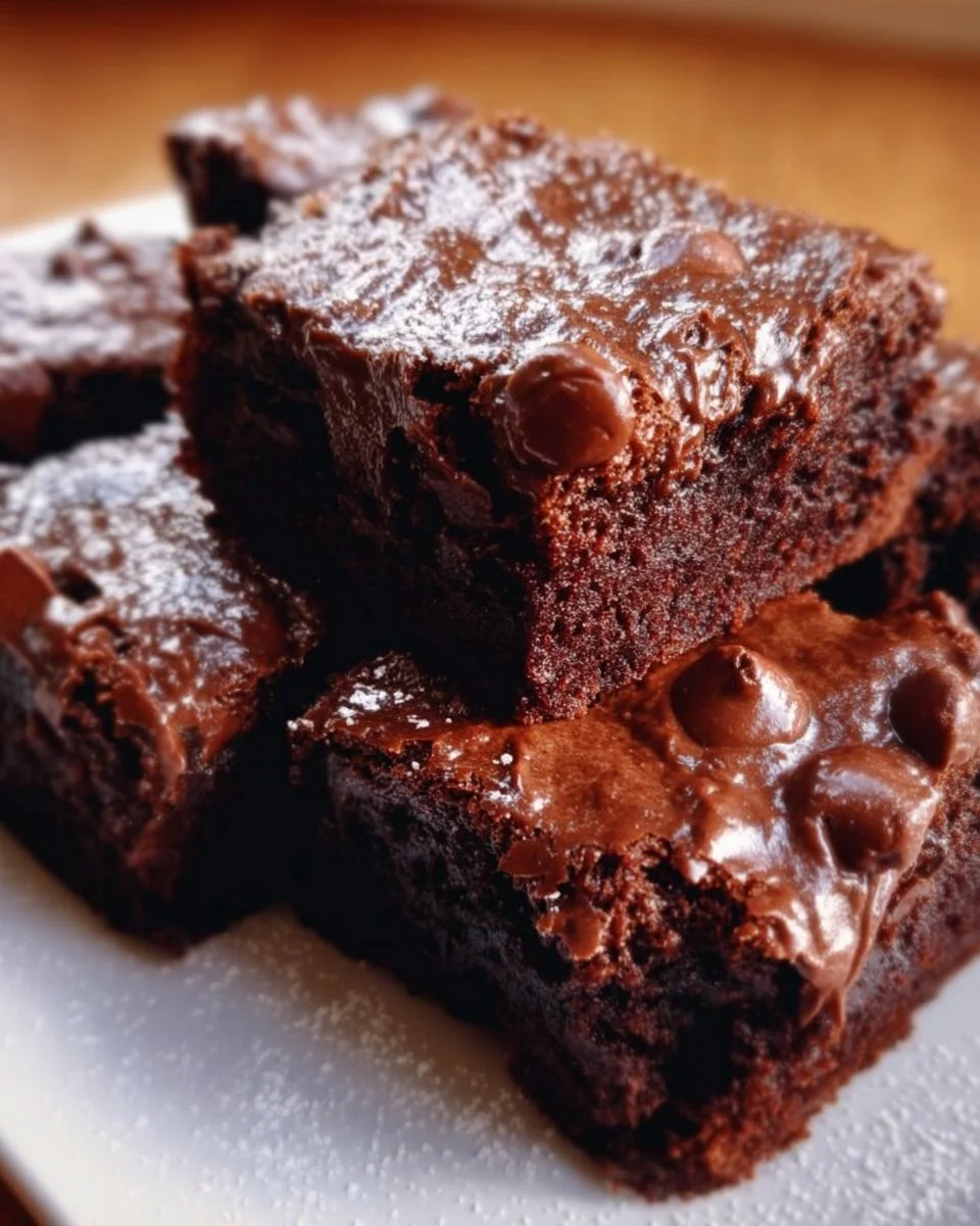 Vegan Black Bean Brownies